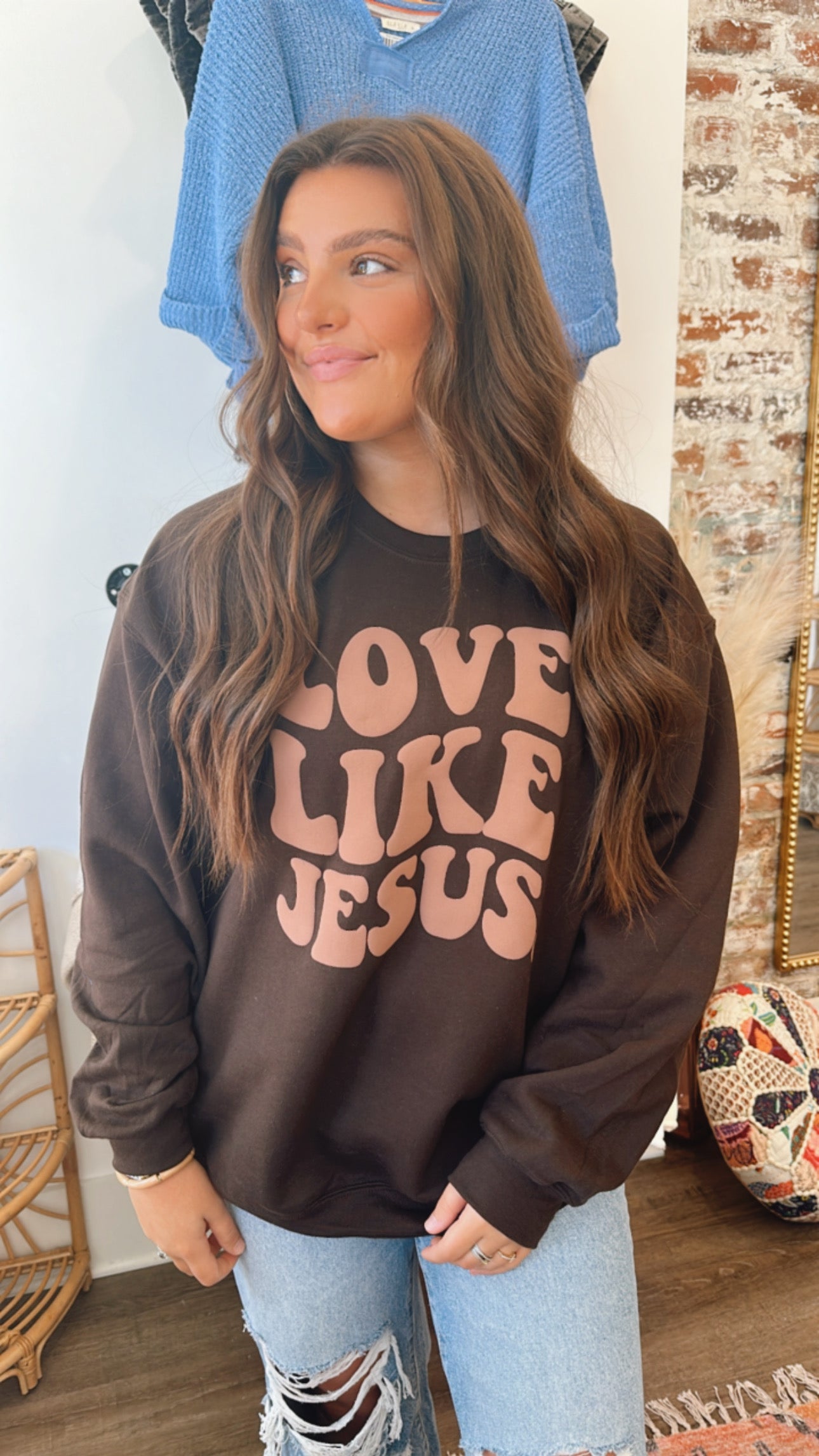 Love like Jesus sweatshirt