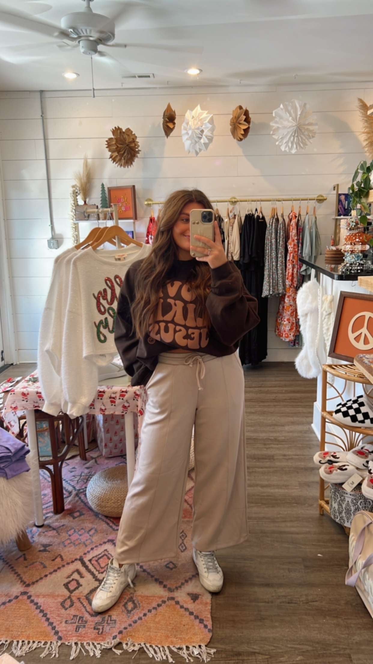 Dreamy Tan Sweatpants