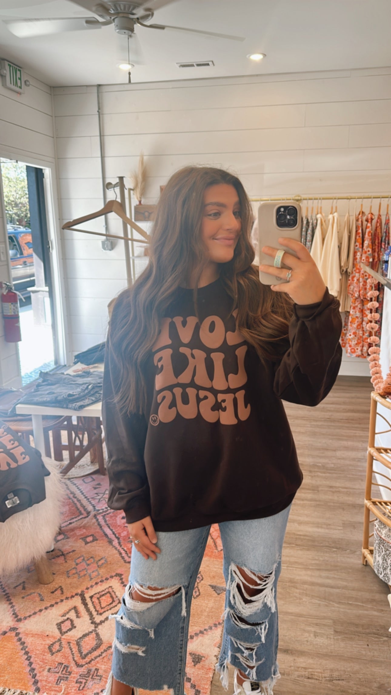 Love like Jesus sweatshirt
