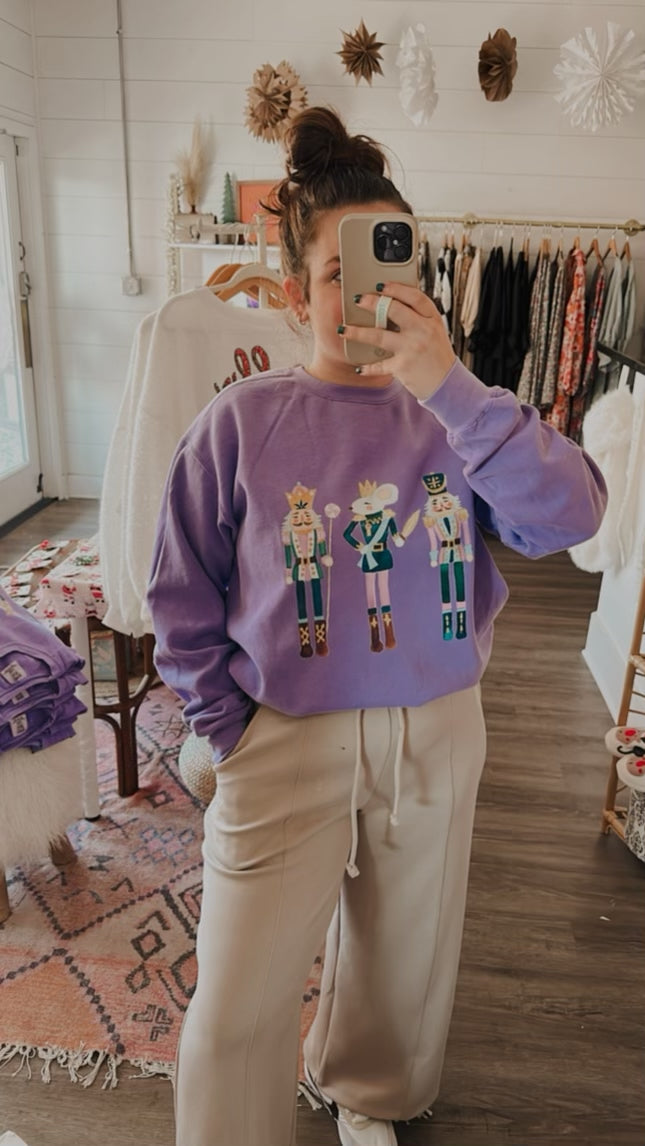 Vintage Nutcracker Sweatshirt