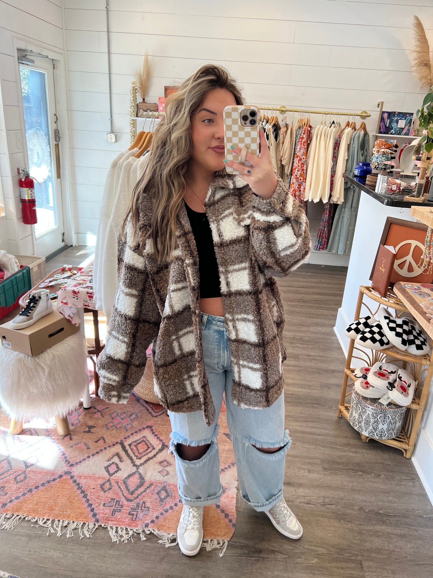 S’mores Sherpa Jacket