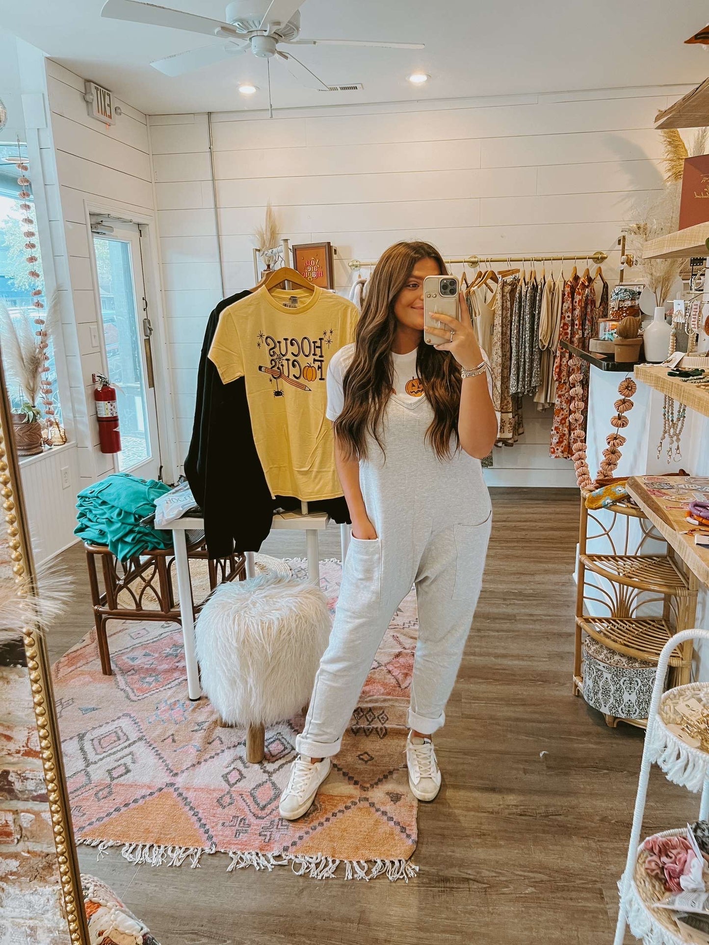 Heather Grey Jumpsuit