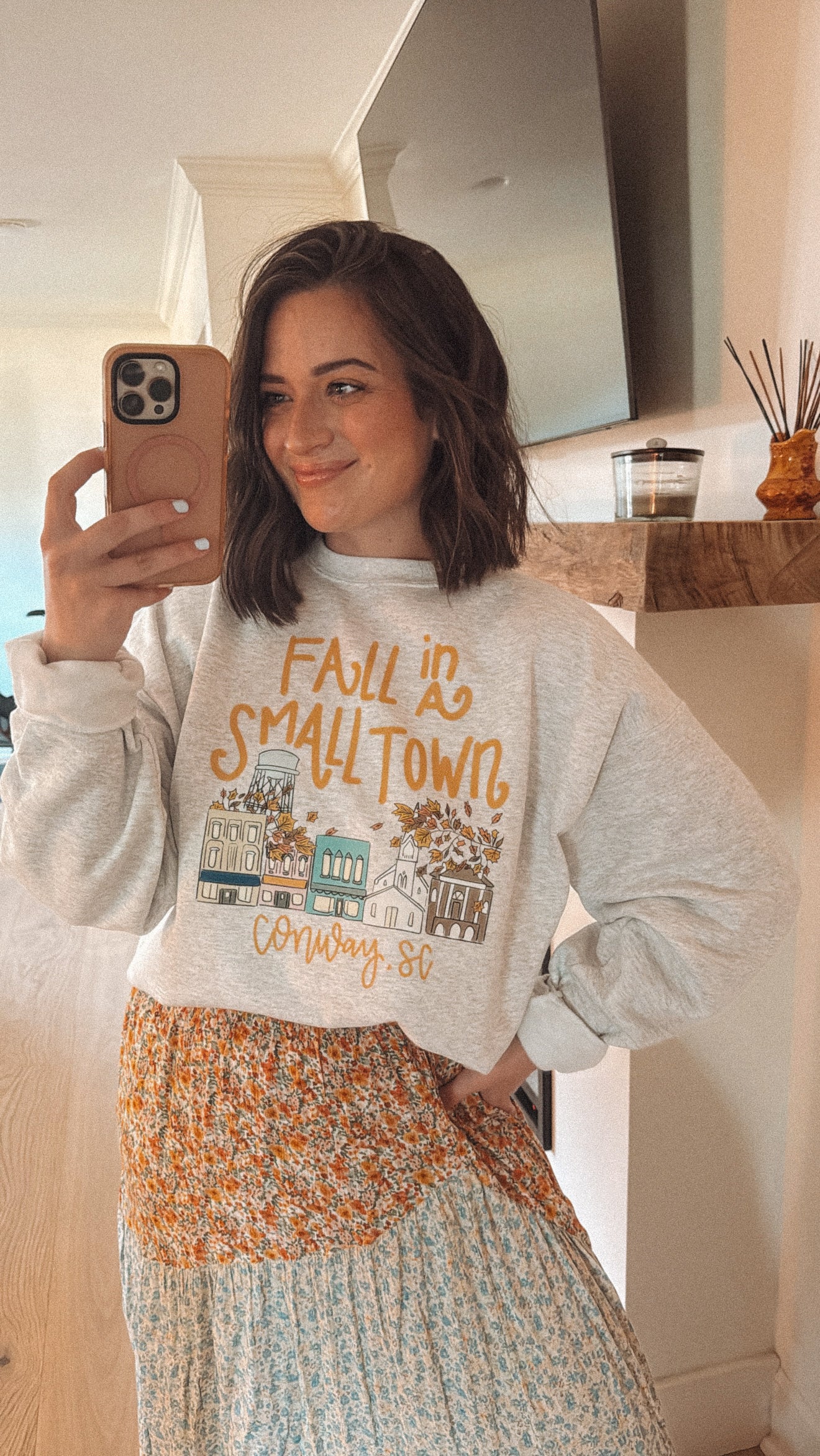 Fall in a Small Town Sweatshirt