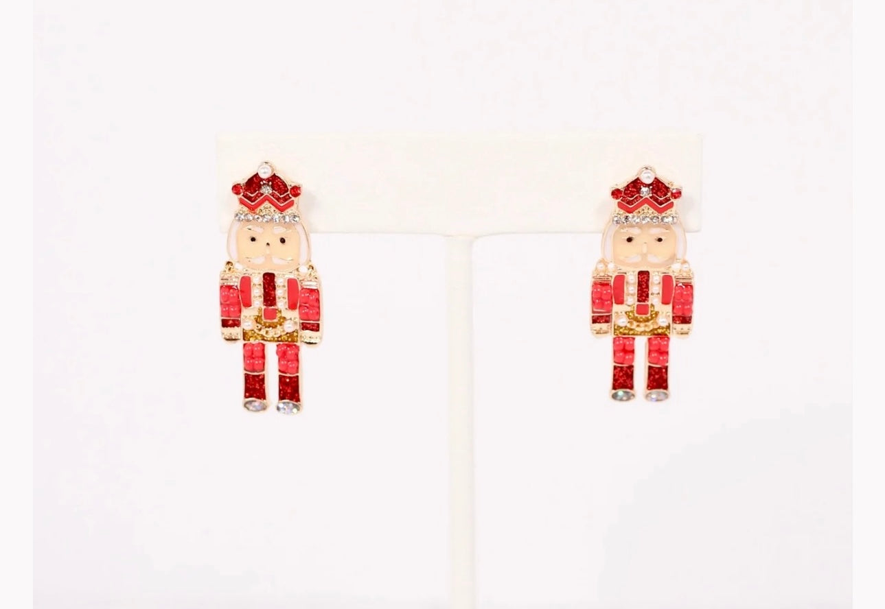 Nut Cracker Earrings