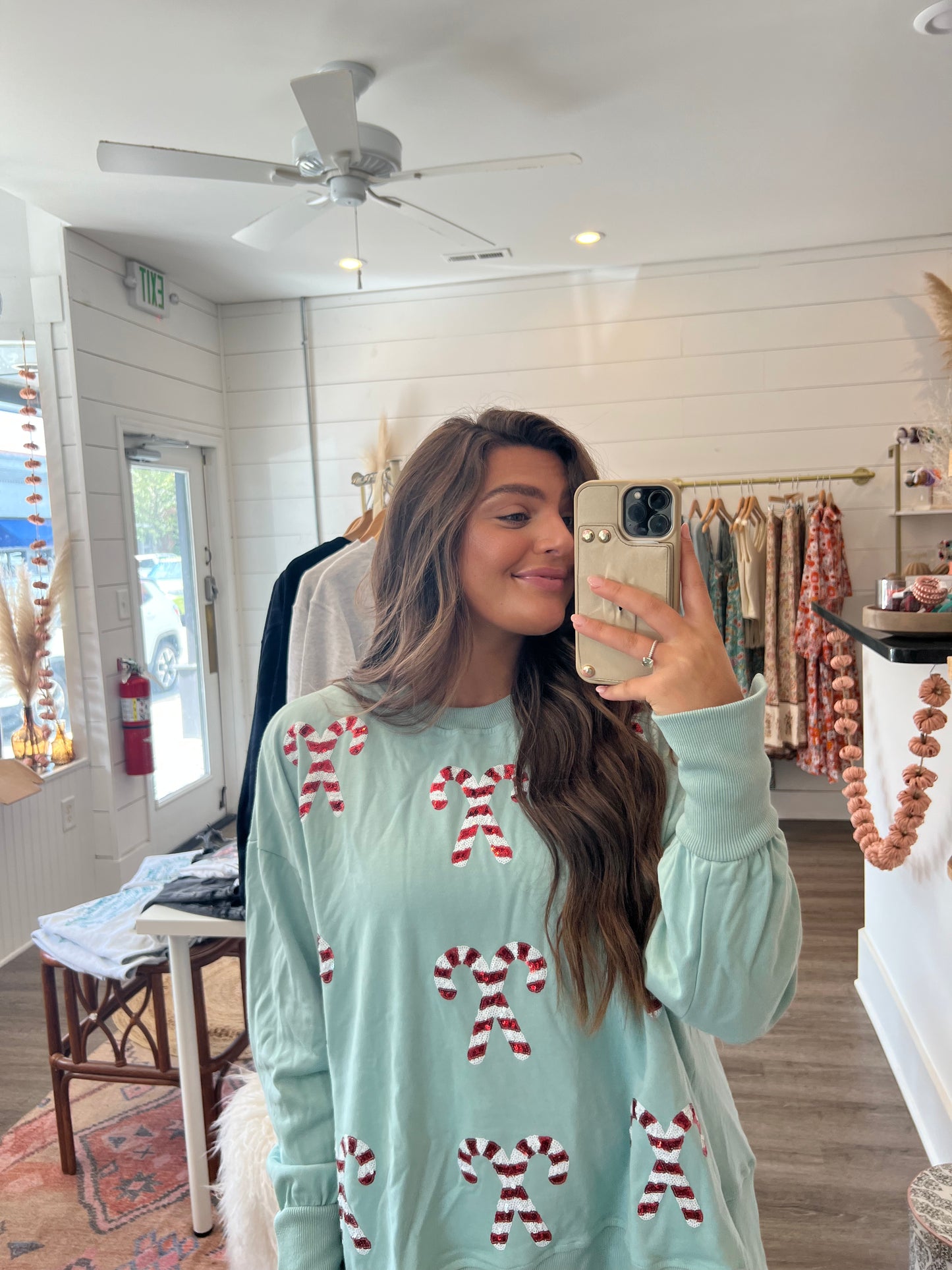 Candy Cane Sweatshirt