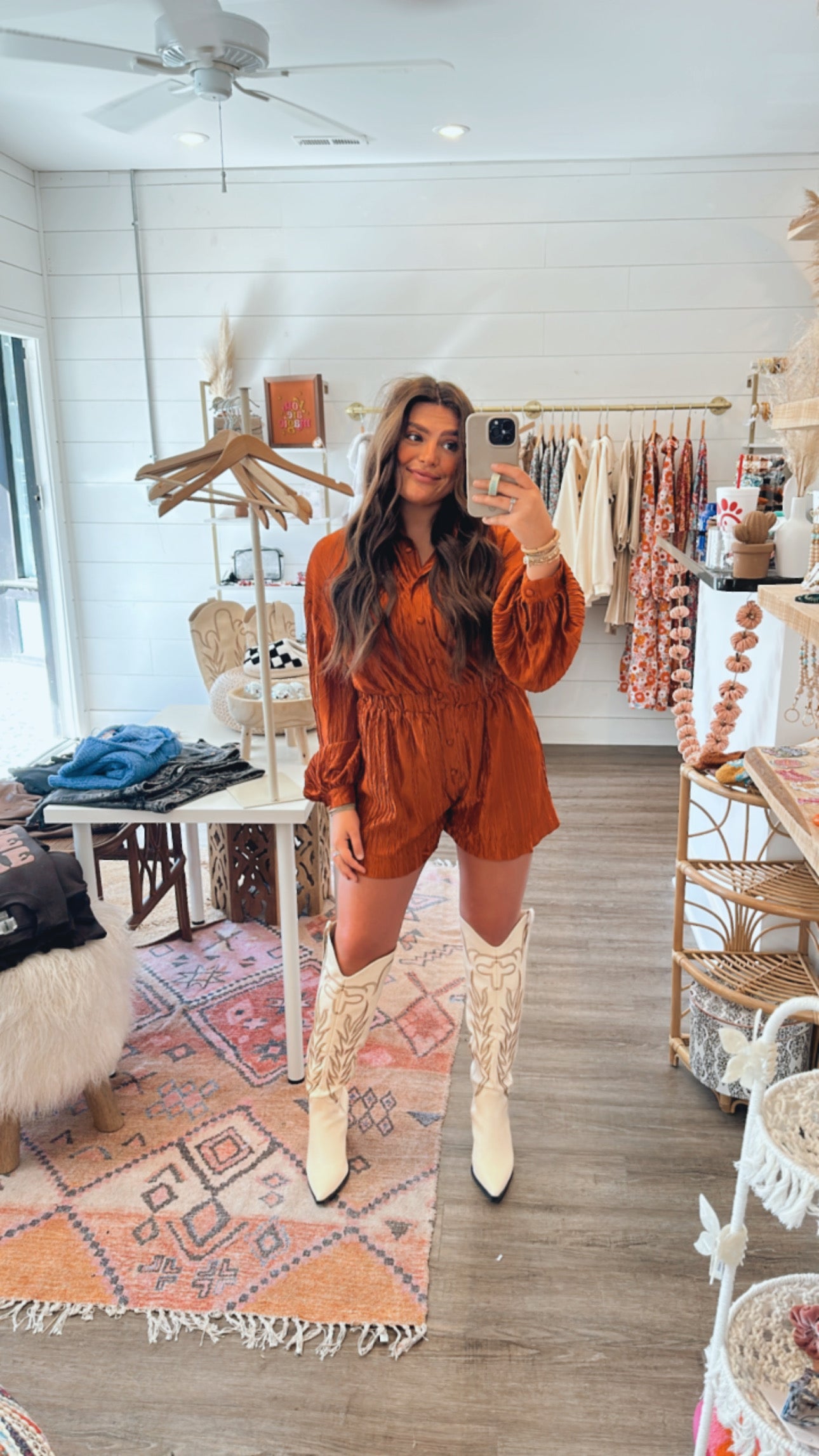 Thanksgiving Day Satin Romper