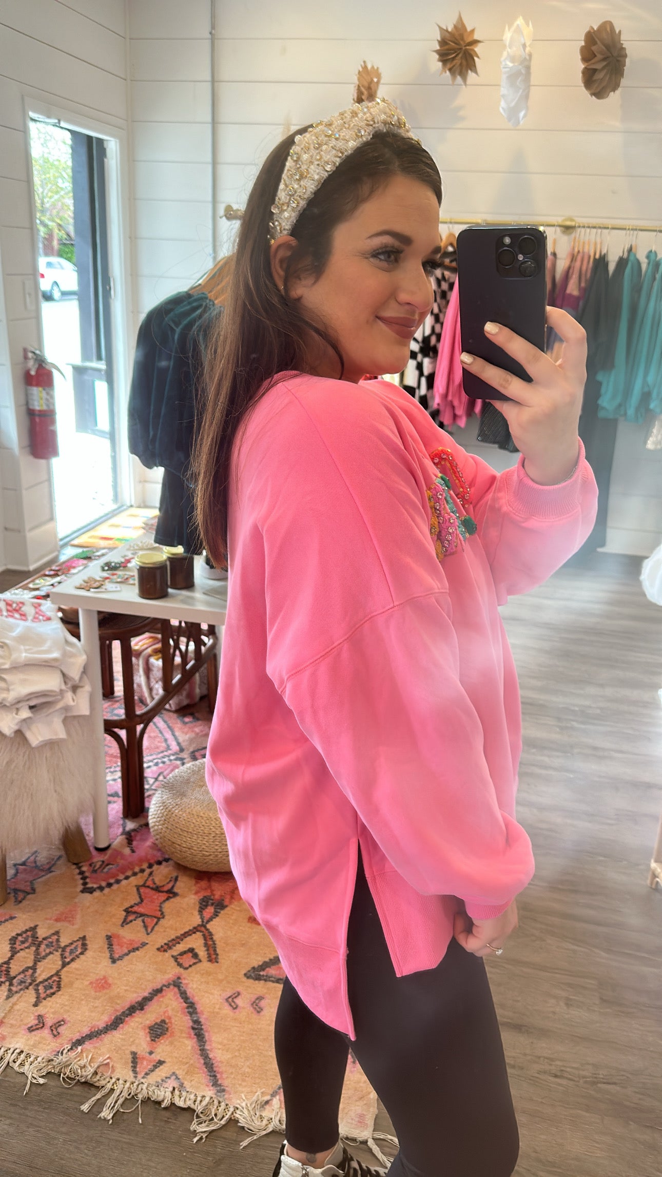 Pink Cheers Sweatshirt
