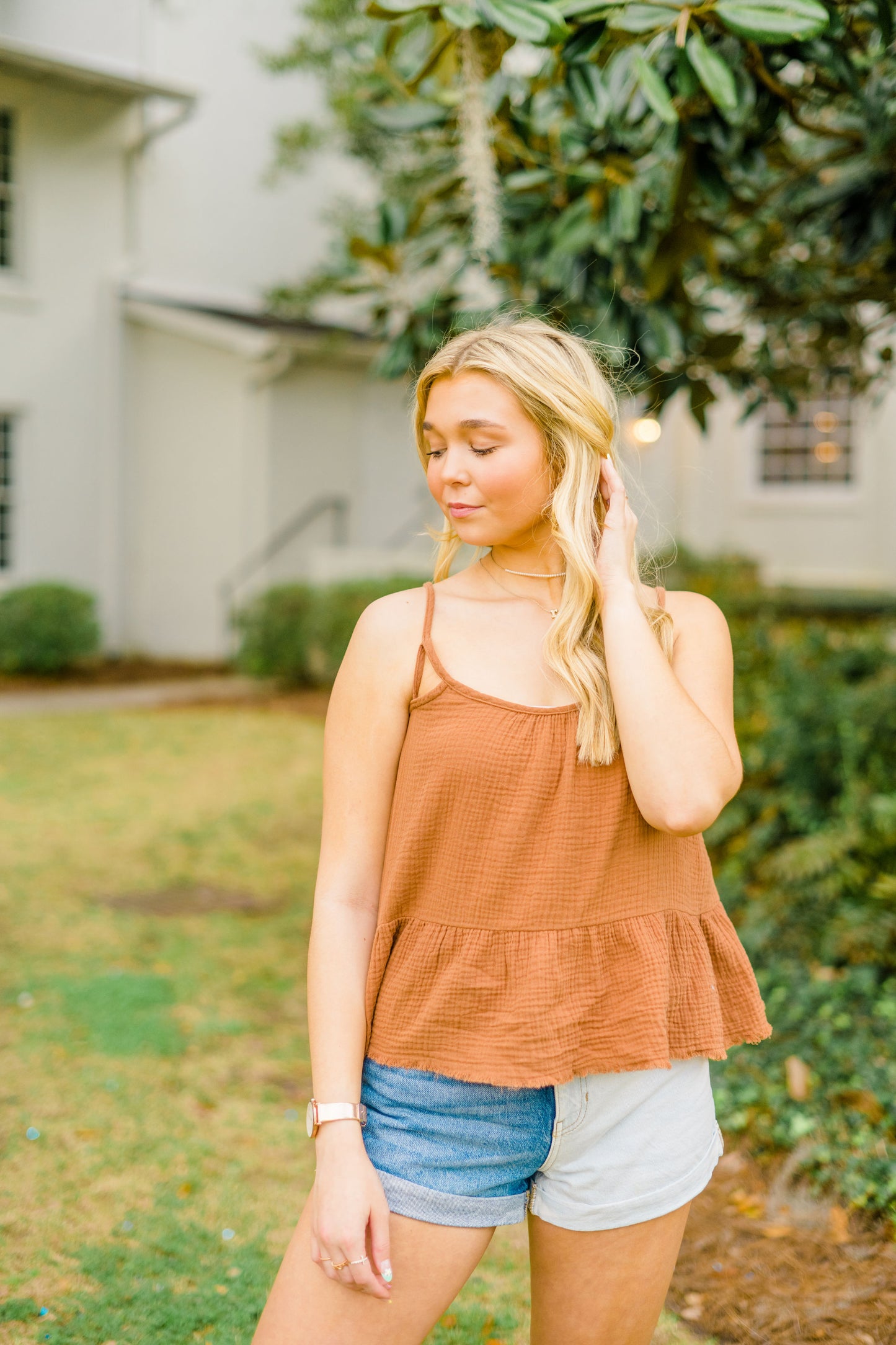 Sweet and Simple Camel Tank
