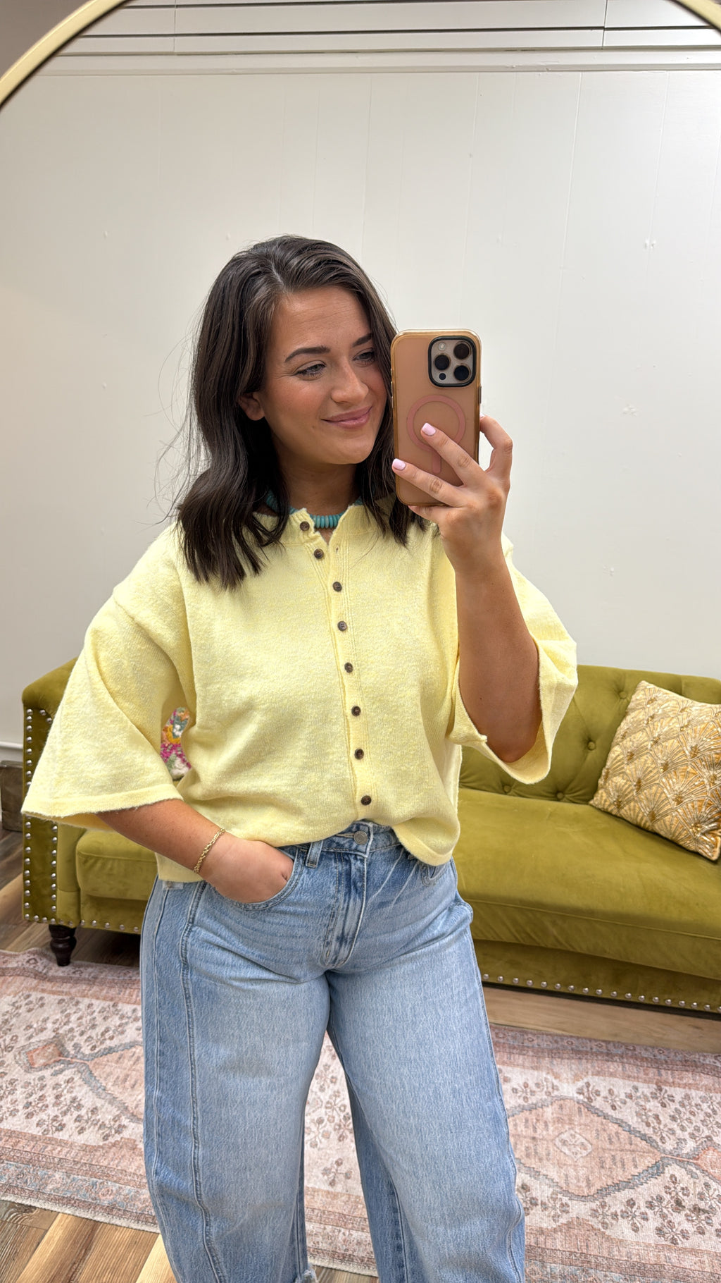 Butter Short Sleeve Cardigan