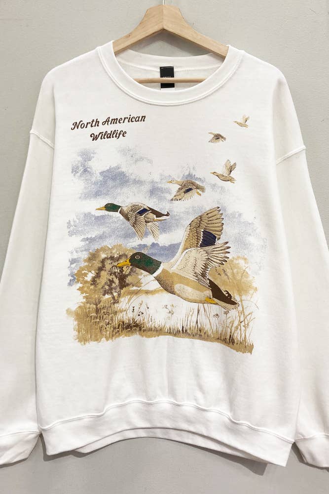 Wildlife Oversized Crewneck