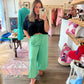 Lounge All Day Pants- Kelly Green