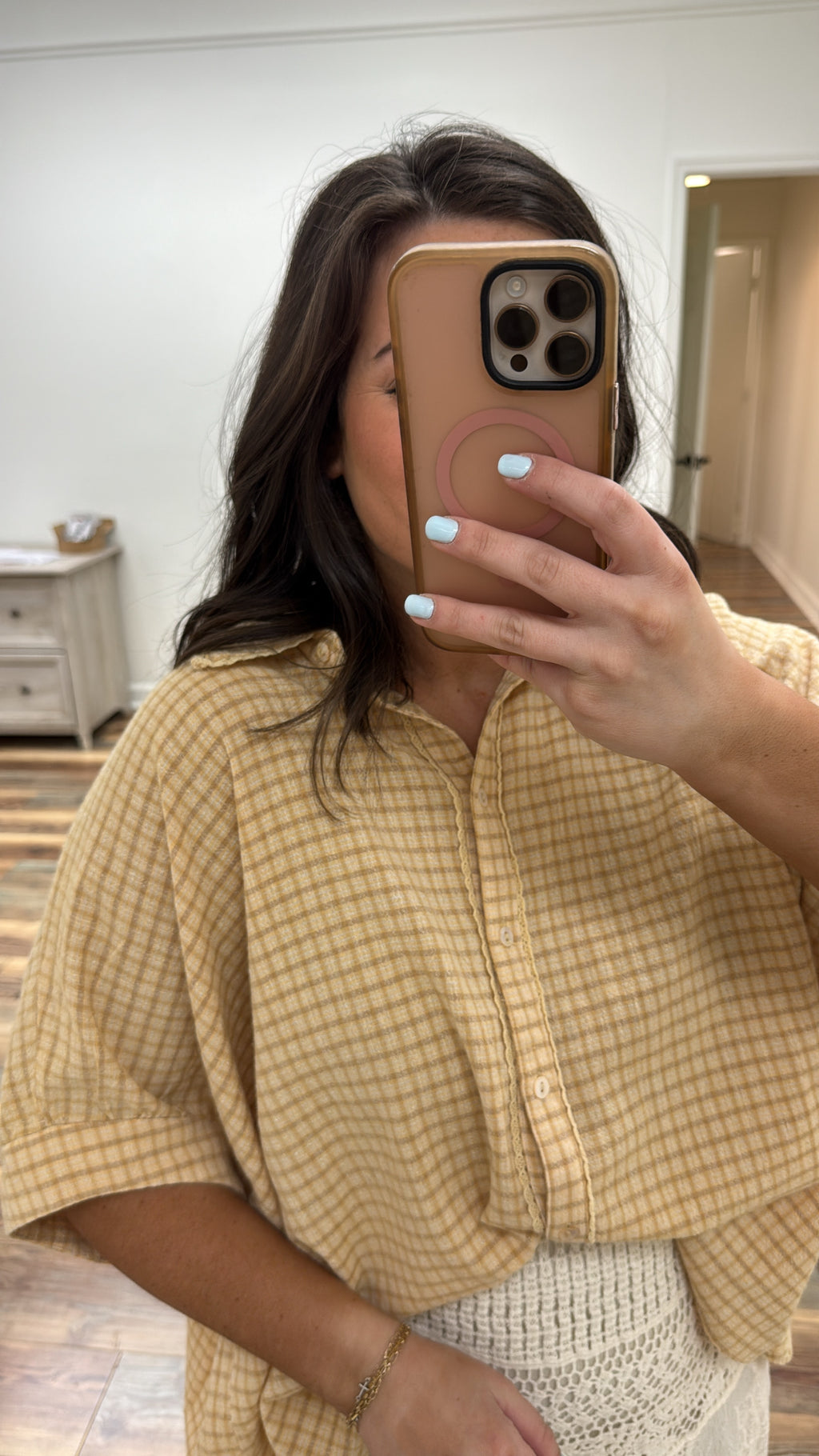 Textured Lennon Blouse