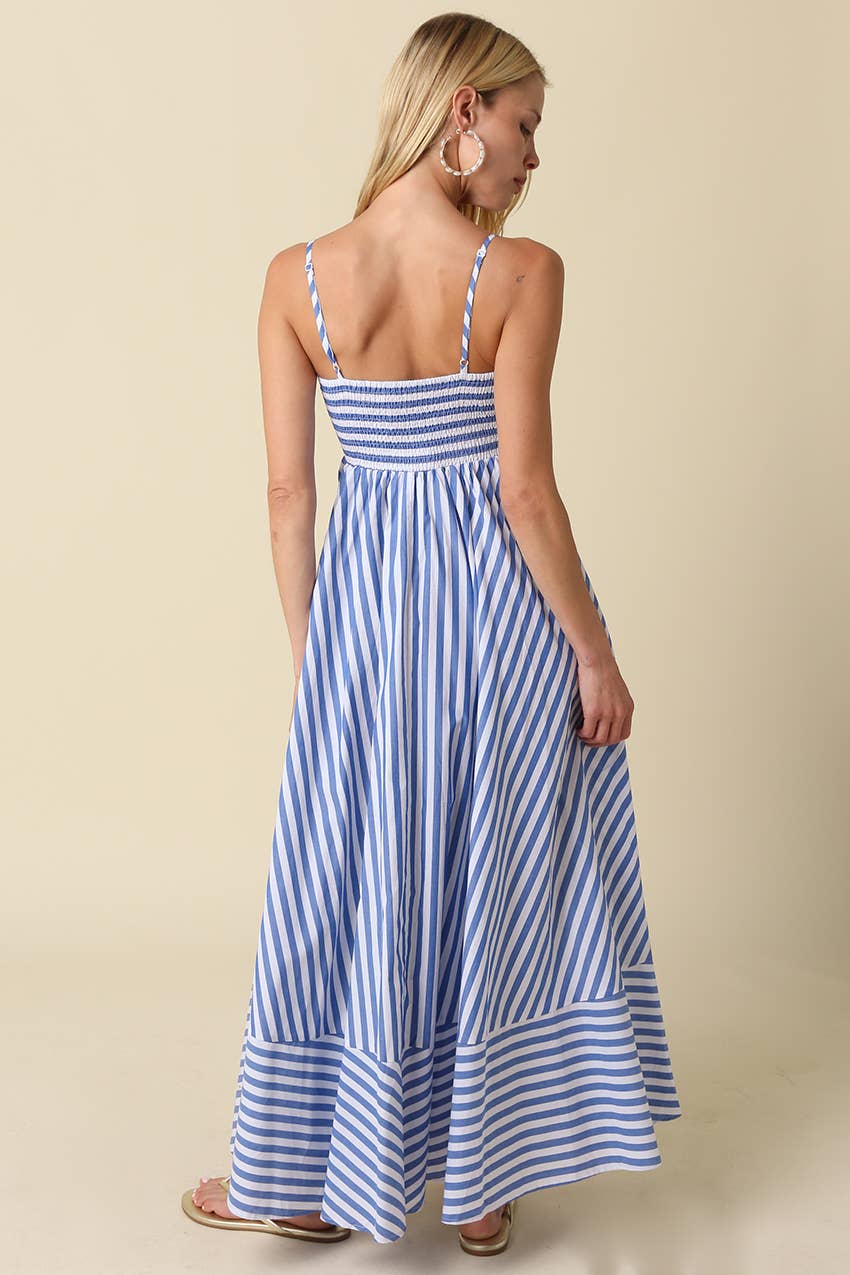 Cecily Stripe Maxi Dress