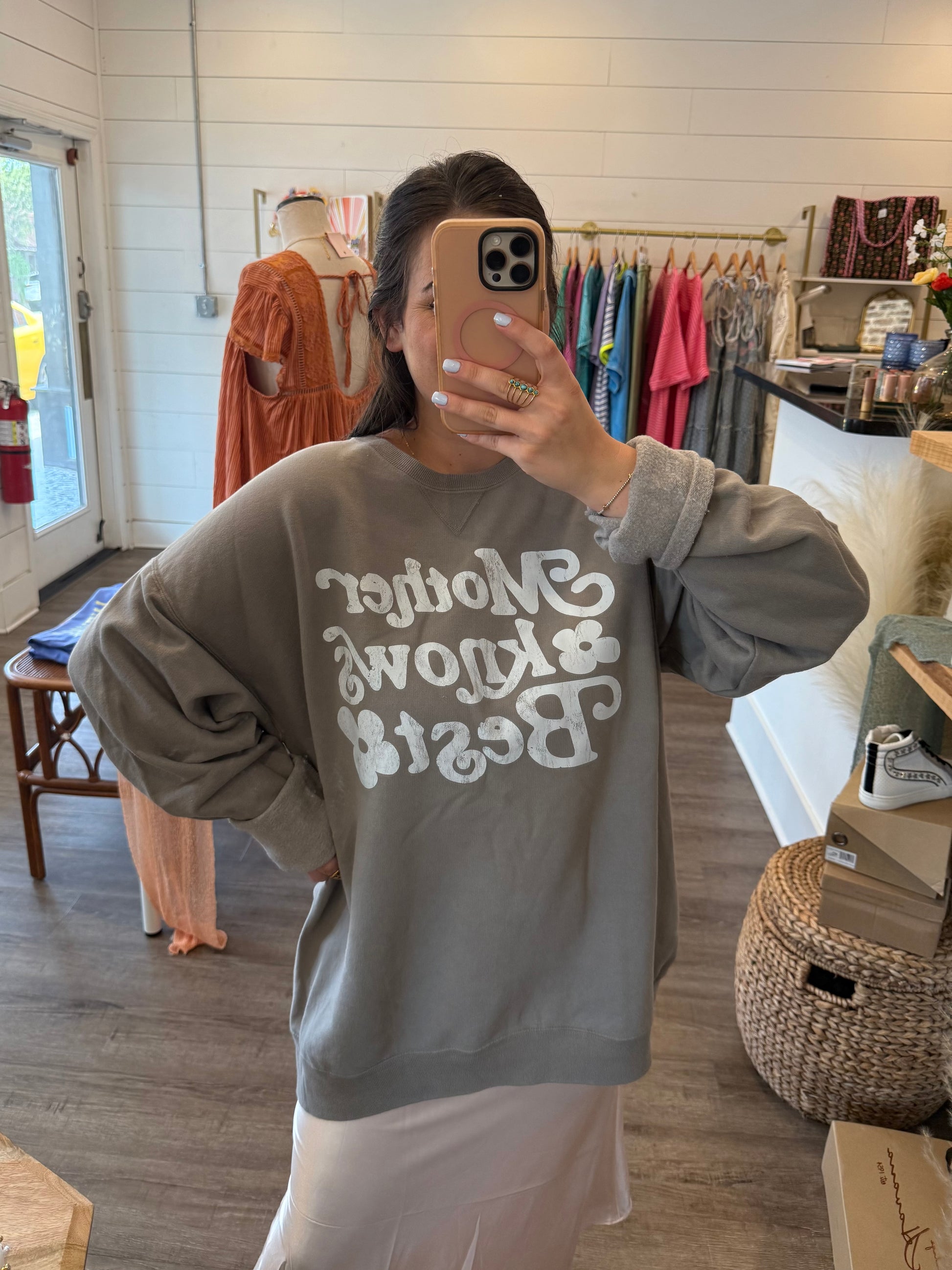 Mothers Knows Best Sweatshirt