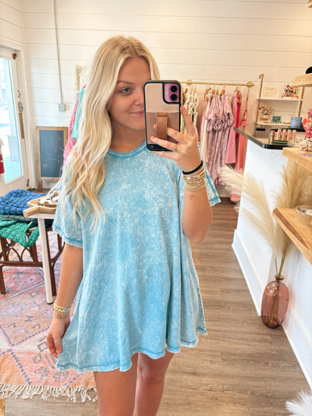 Easy Breezy Washed Tee