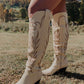 Gone Country Knee High Cowgirl Boots