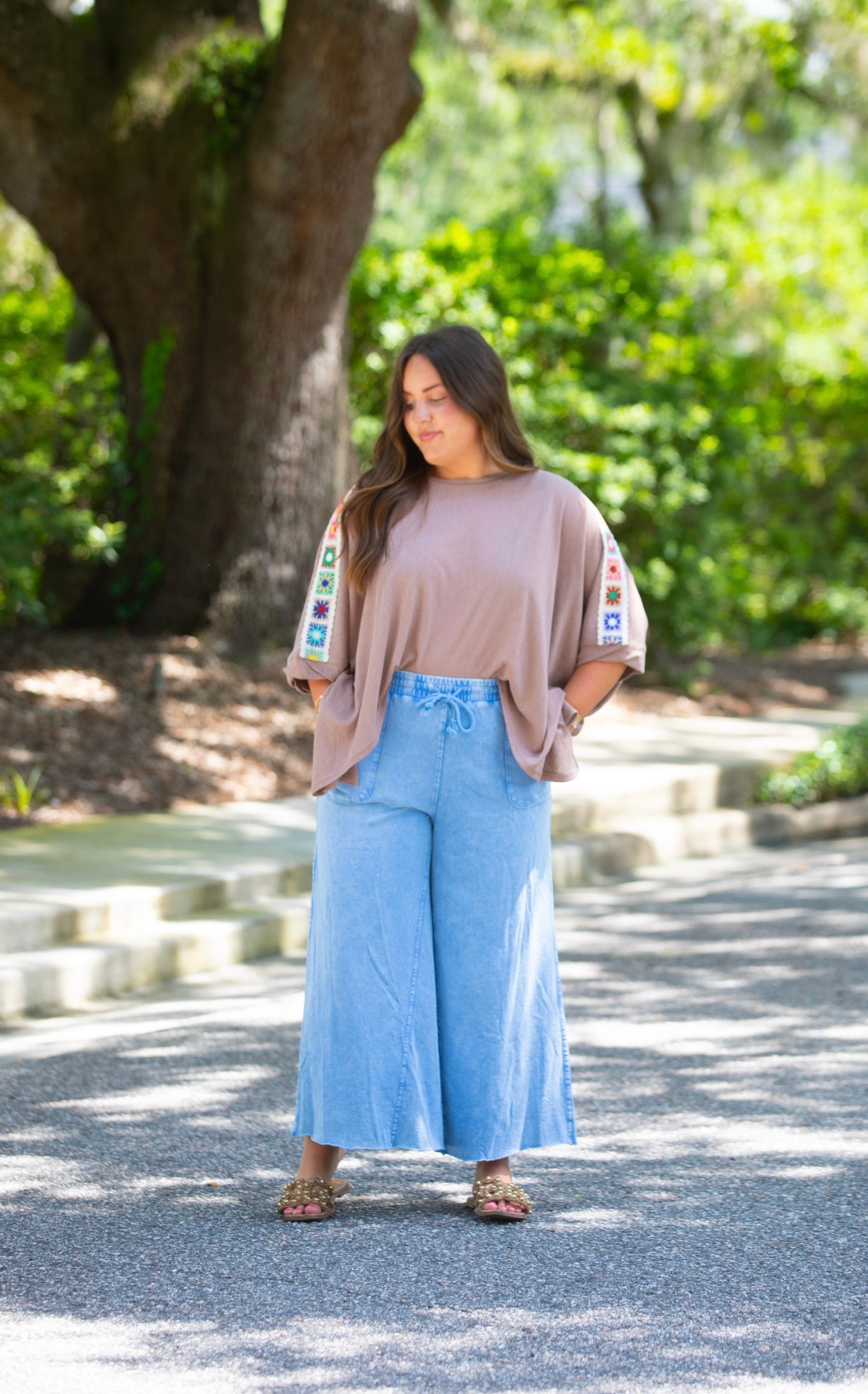 Easel Wide Leg Pants