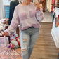 Purple Stripped Sweater