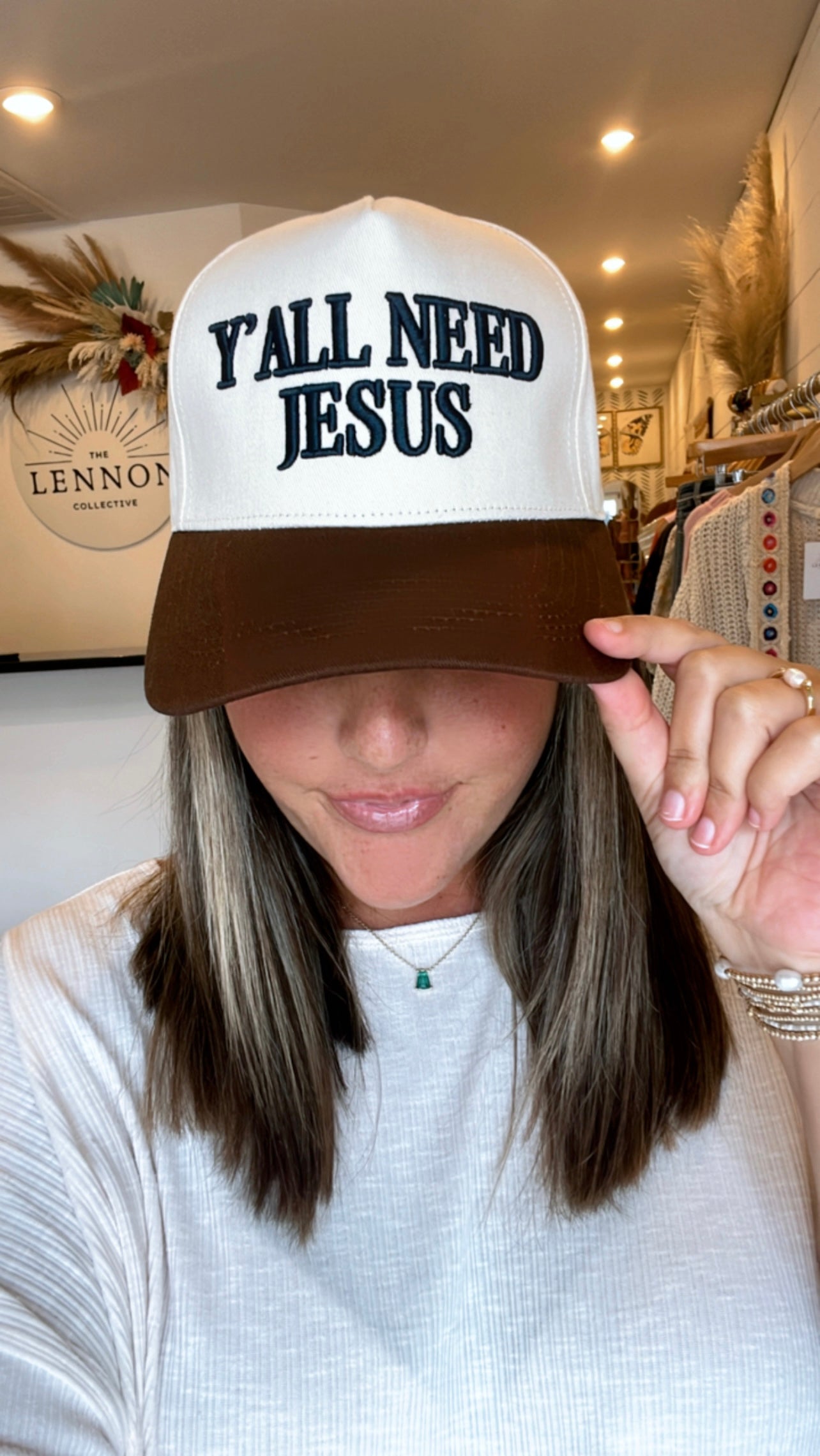 Y’all Need Jesus Trucker Hat