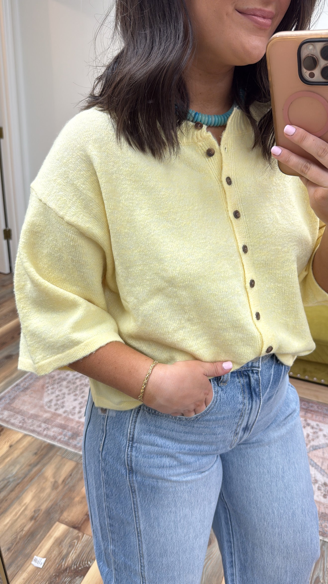 Butter Short Sleeve Cardigan