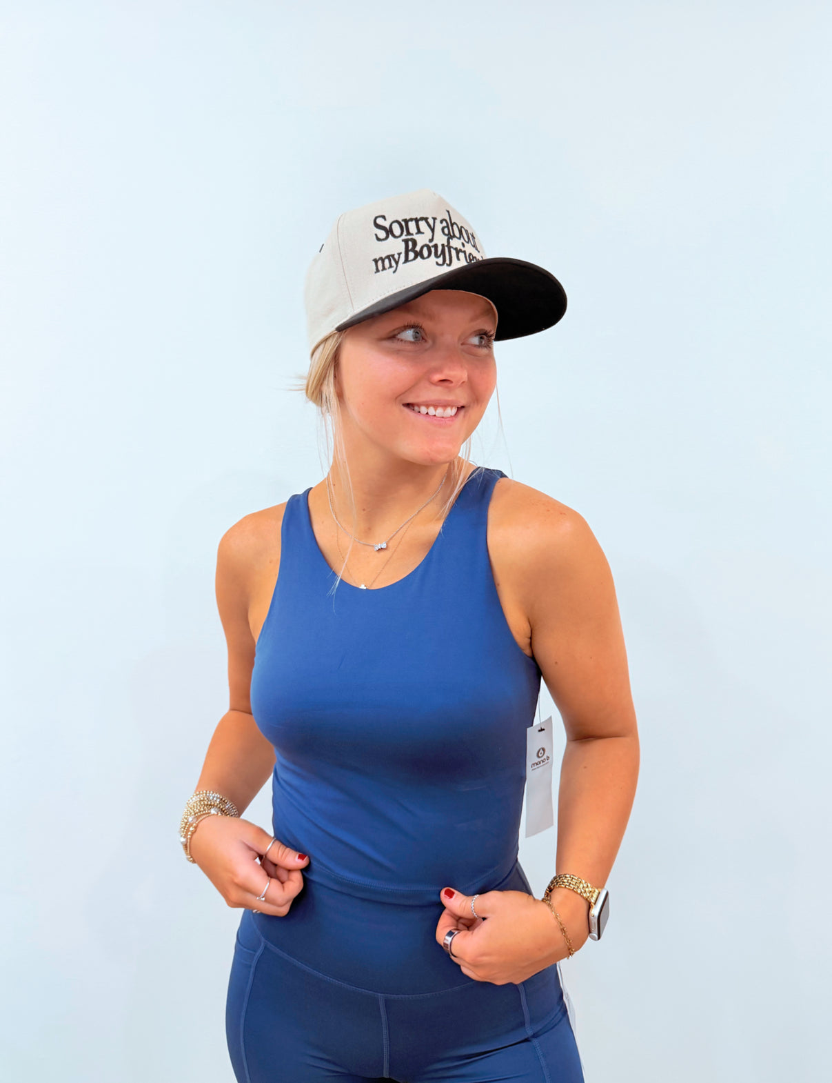 Midnight Navy Padded Tank