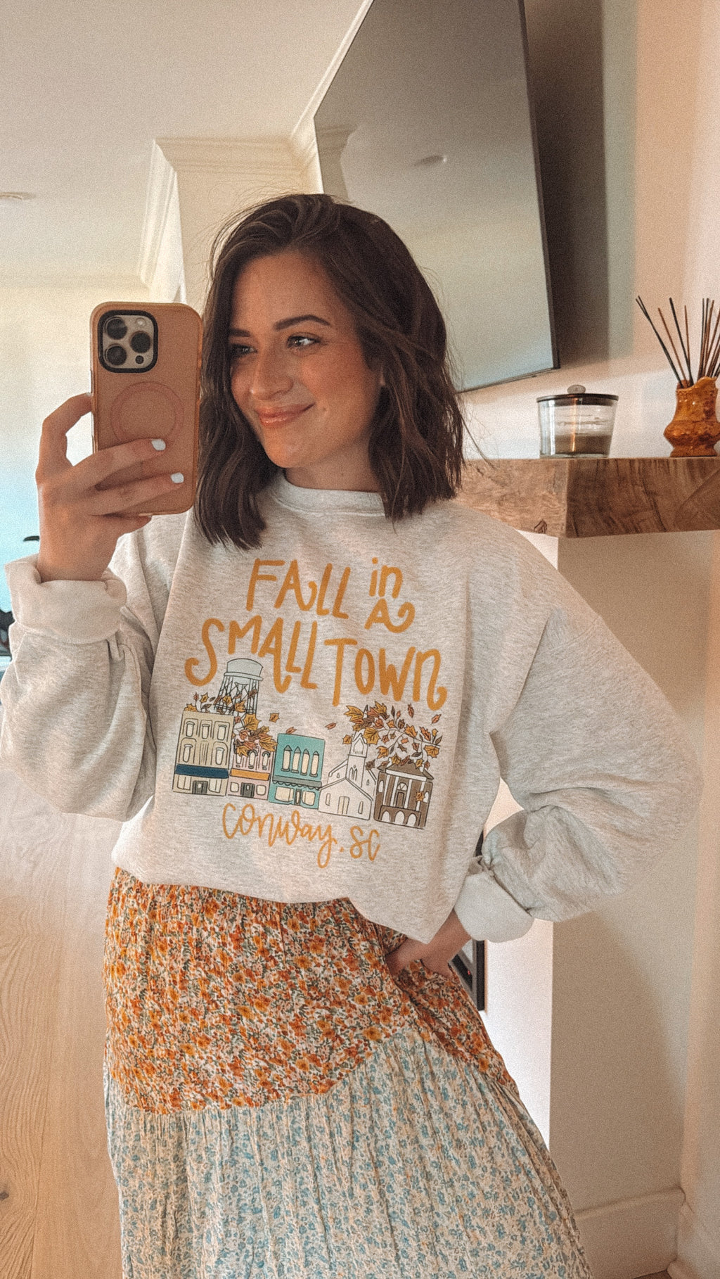 Fall in a Small Town Sweatshirt