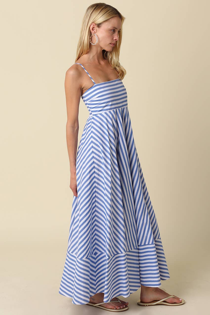 Cecily Stripe Maxi Dress