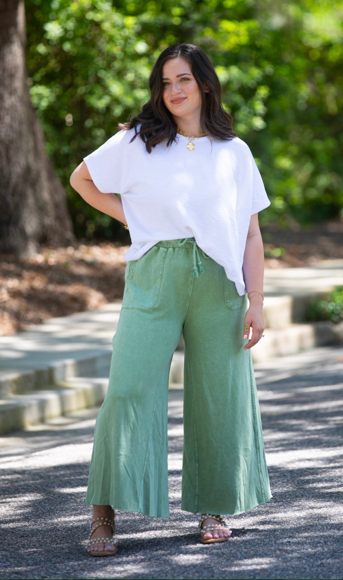 Easel Wide Leg Pants