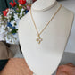 Pearl Cross Gold Necklace
