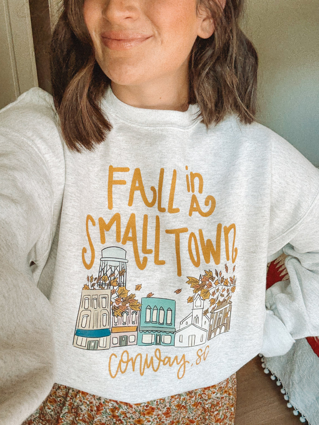 Fall in a Small Town Sweatshirt