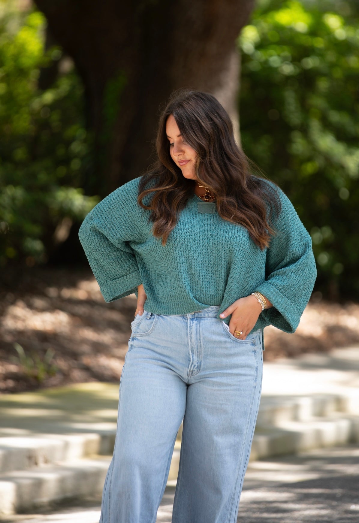 Emerald Green Top