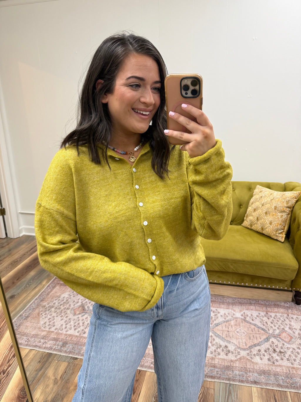 Dijon Long Sleeve Cardigan