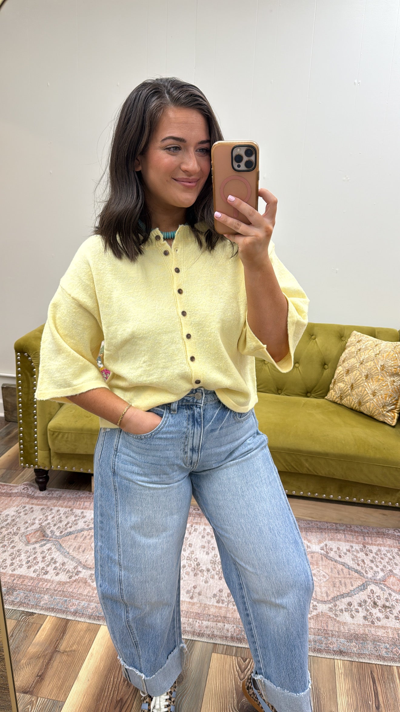 Butter Short Sleeve Cardigan