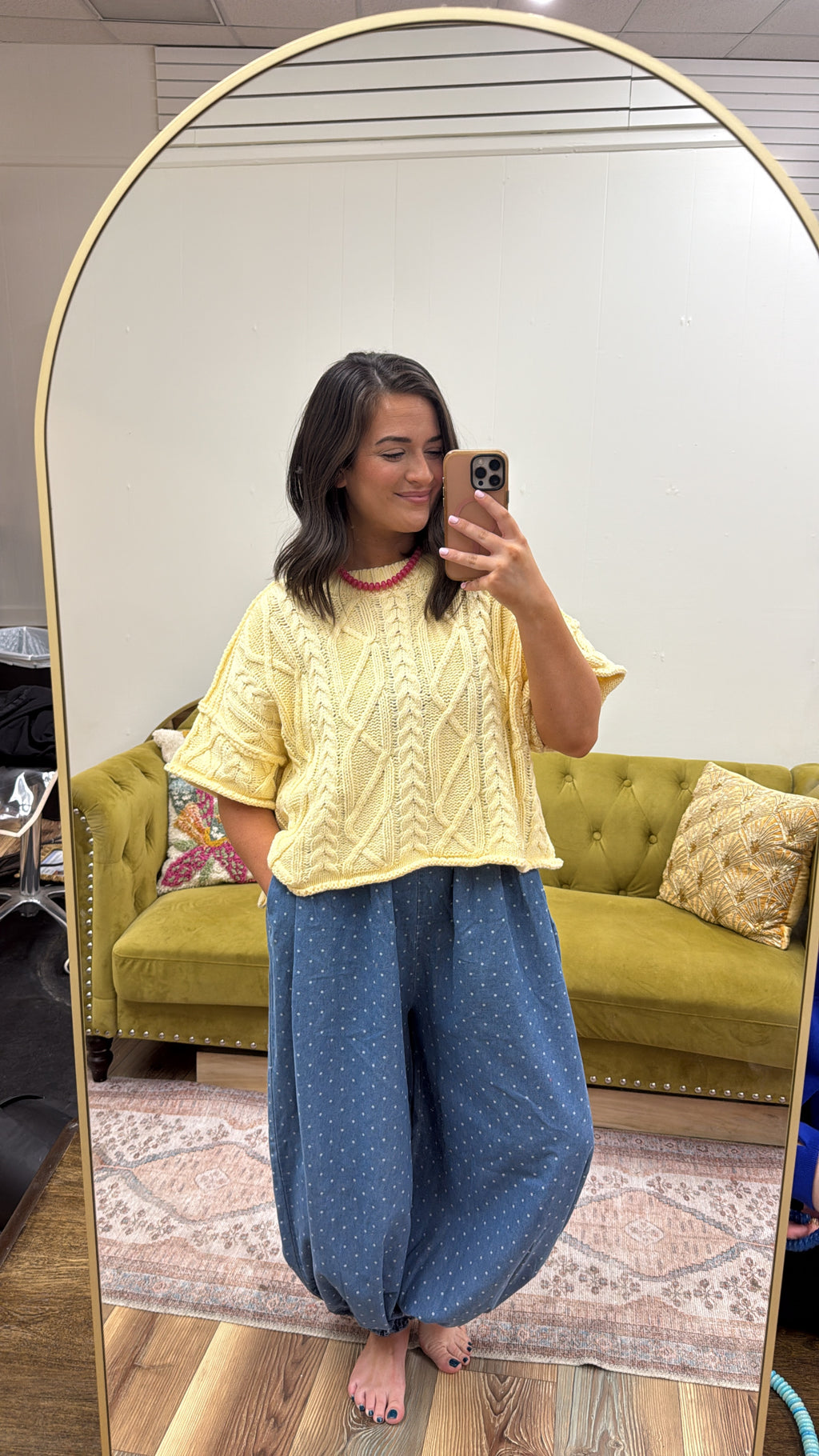 Butter Short Sleeve Sweater