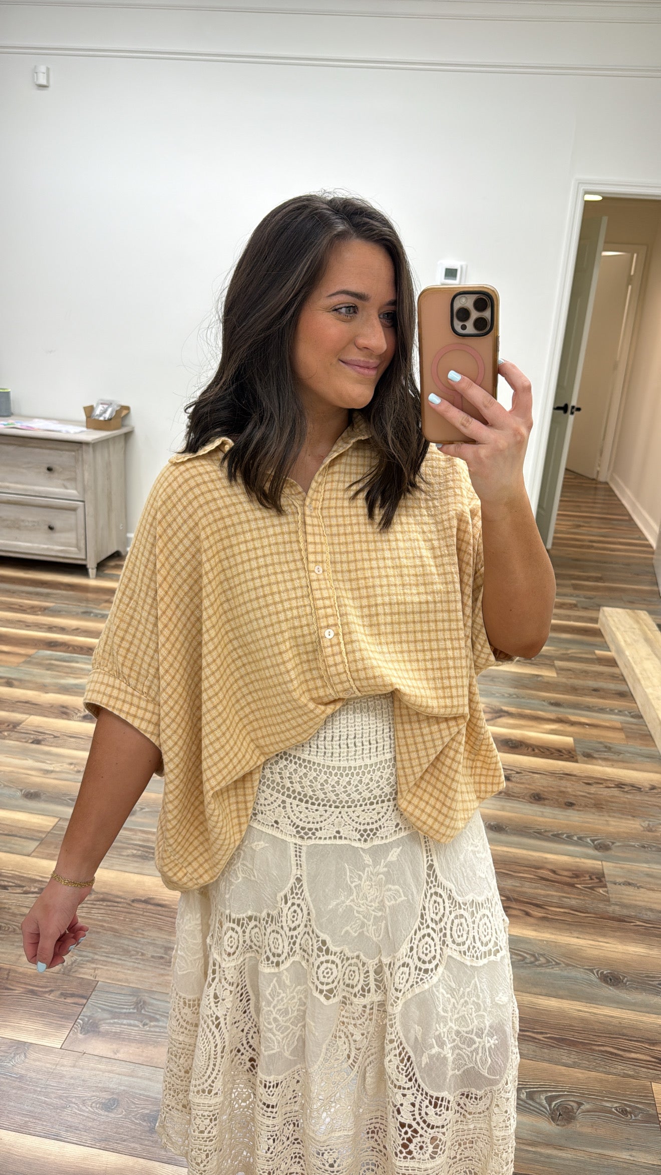 Textured Lennon Blouse