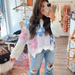 Sparkle flower sweater