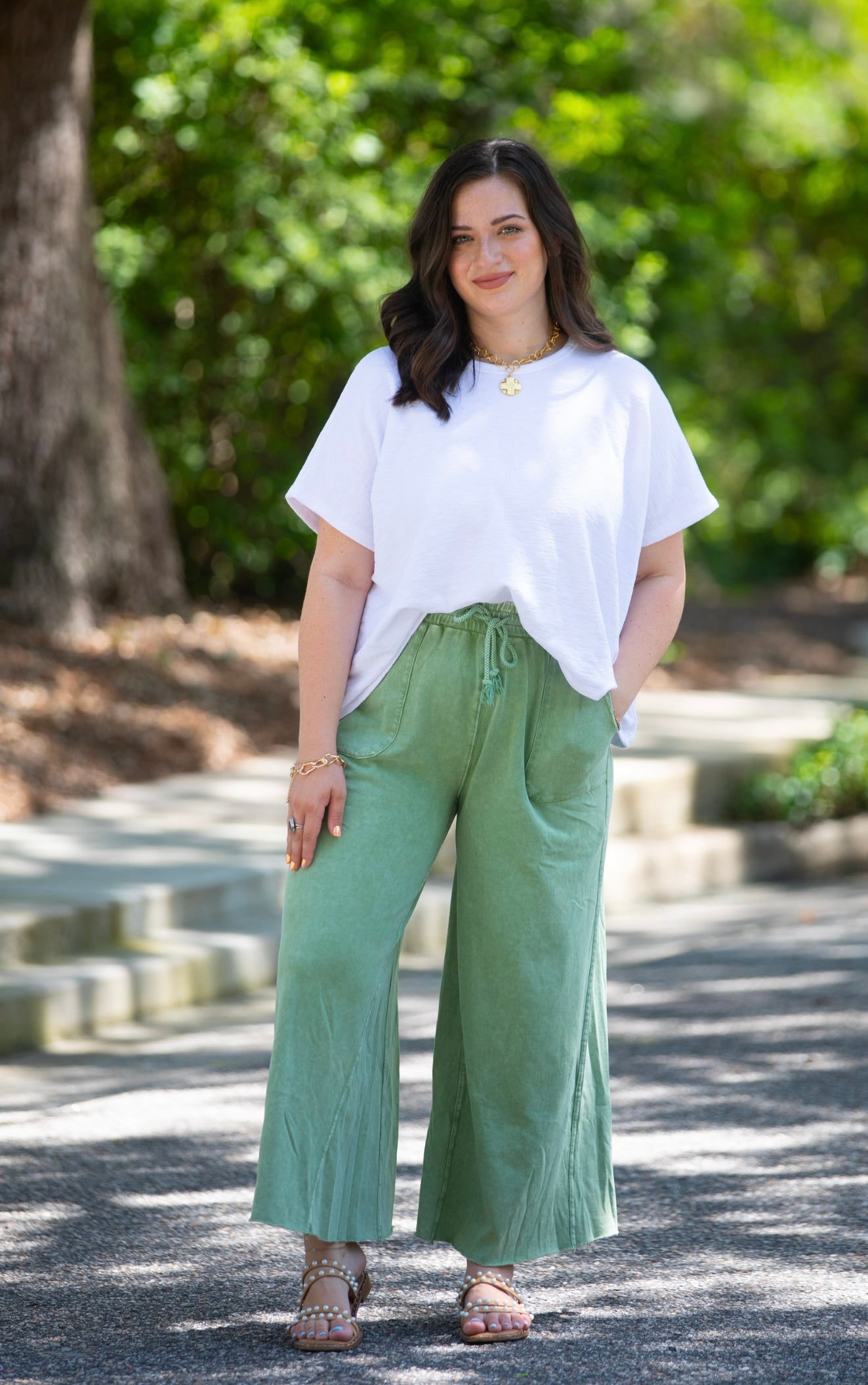 Easel Wide Leg Pants