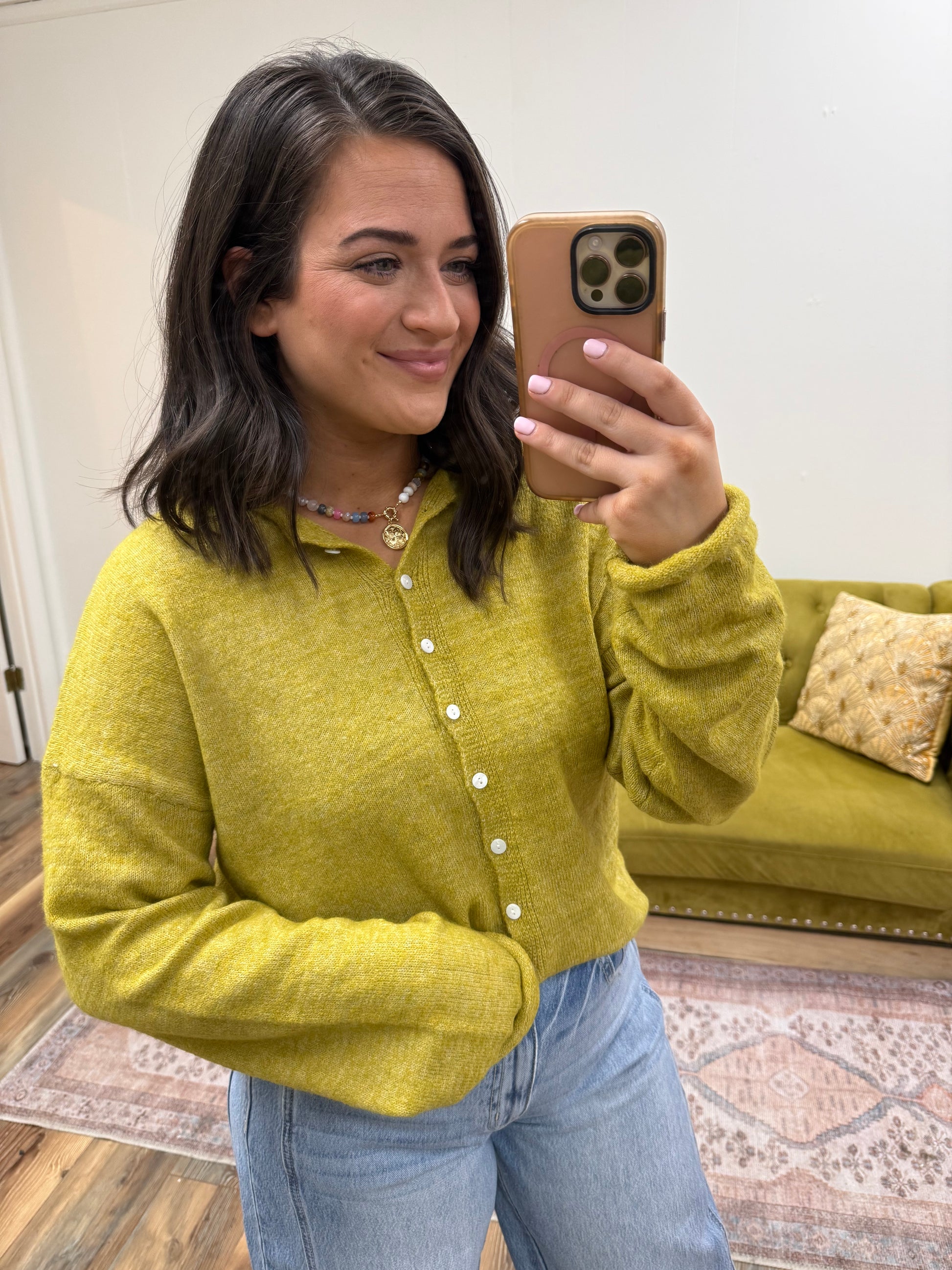 Dijon Long Sleeve Cardigan