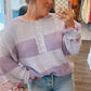 Purple Stripped Sweater