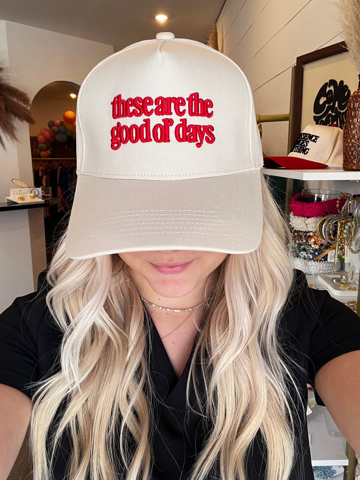 These Are The Good Ol’ Days Trucker Hat