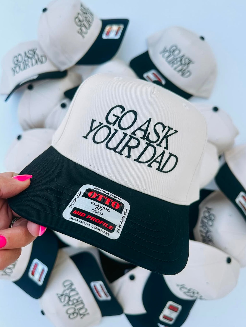 Go Ask Your Dad Trucker Hat