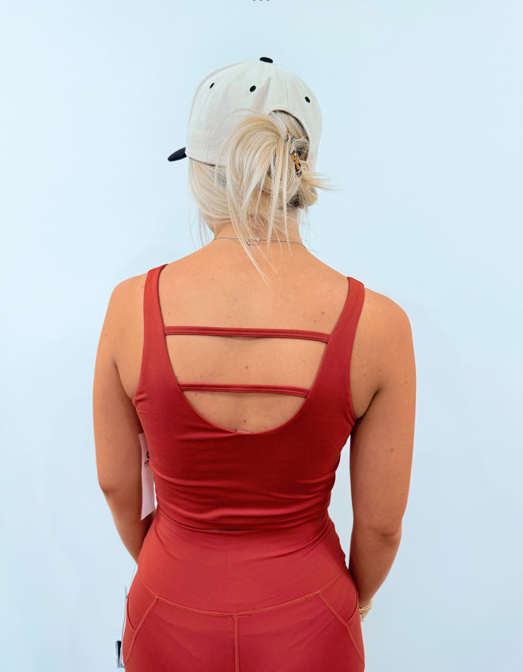 Blushed Brick Padded Tank