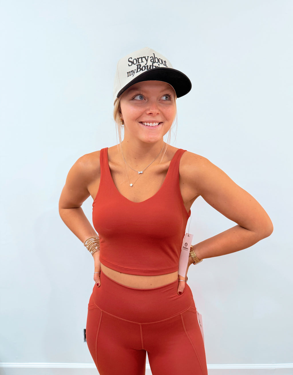 Blushed Brick Padded Tank