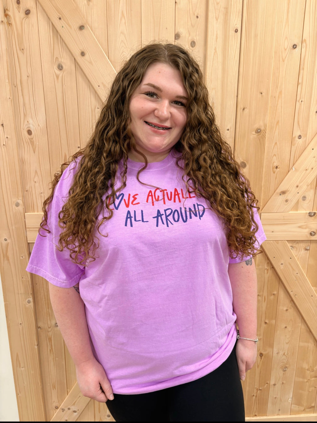 Love Actually Is All Around Tee