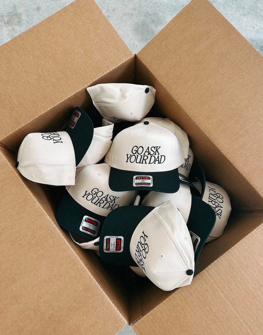 Go Ask Your Dad Trucker Hat