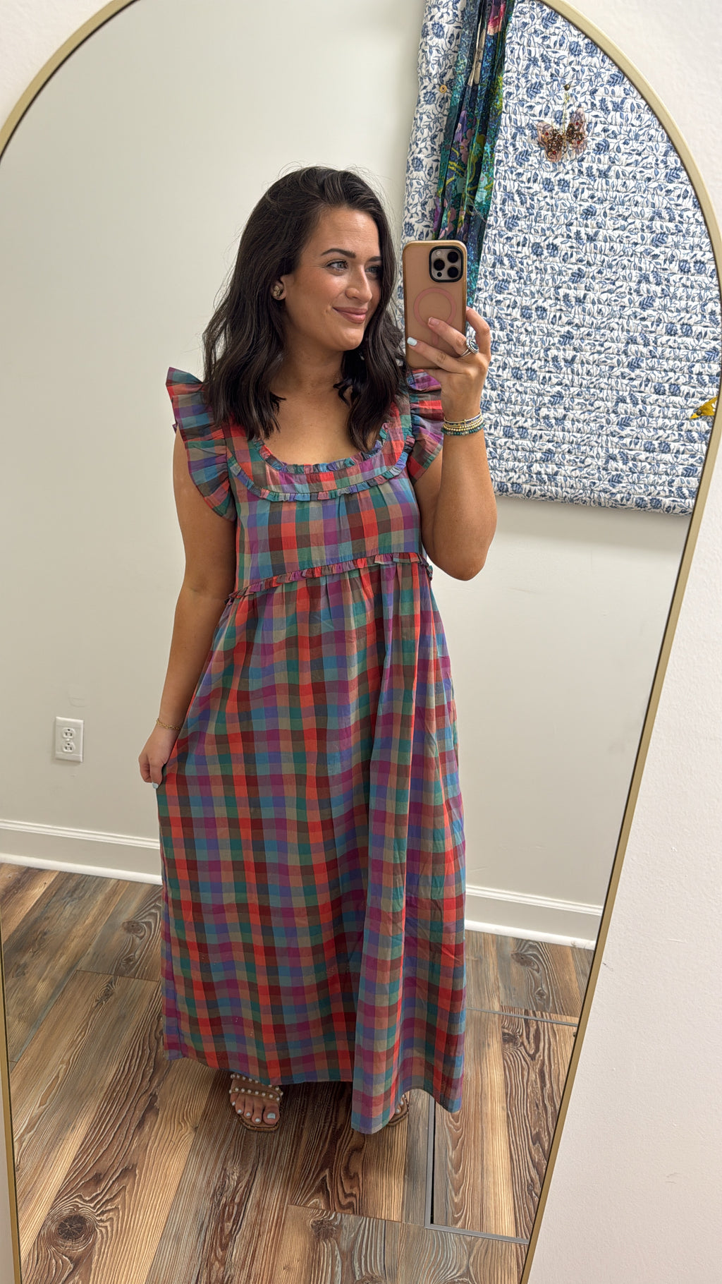 Meadow Plaid Dress