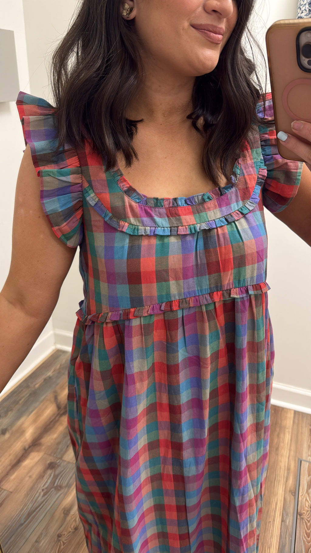 Meadow Plaid Dress