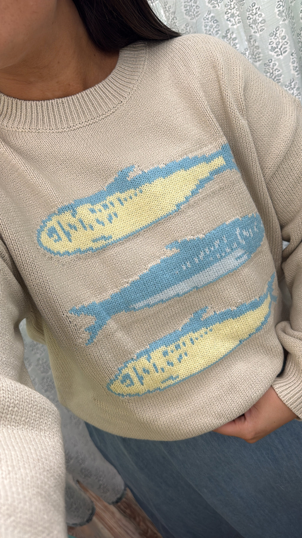 Light Grey Sardine Sweater