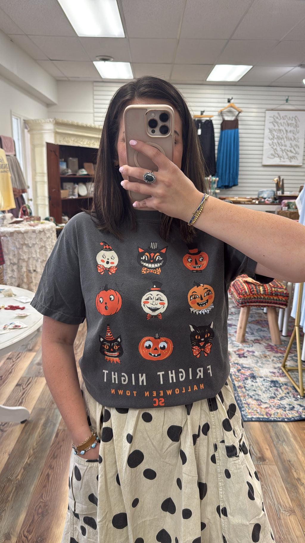 Fright Night Halloween Town Graphic Tee