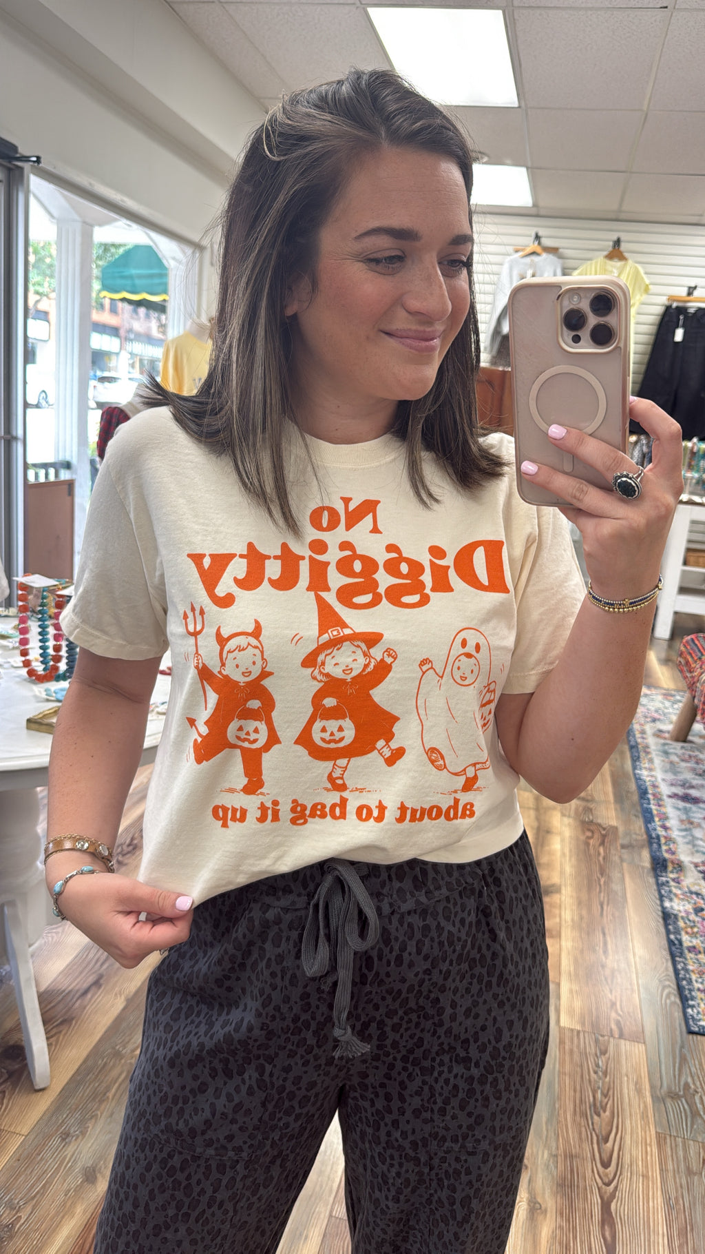 No Diggity About To Bag It Up Graphic Tee